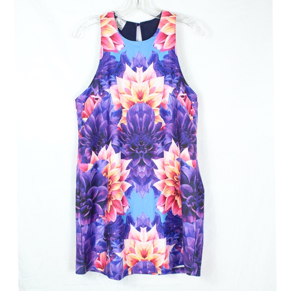 Angel Biba Dahlia Flower Shift Dress